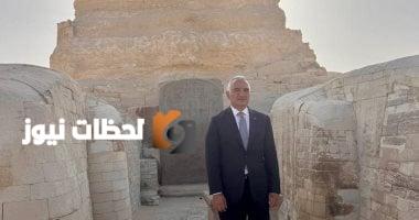 وزير الثقافة والسياحة التركي يزور أهرامات الجيزة ويثني على تاريخ الحضارة المصرية القديمة