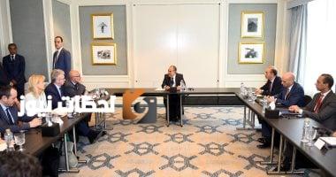 وزير الخارجية والهجرة يجتمع مع أعضاء لجنة العلاقات مع دول المشرق في البرلمان الأوروبي