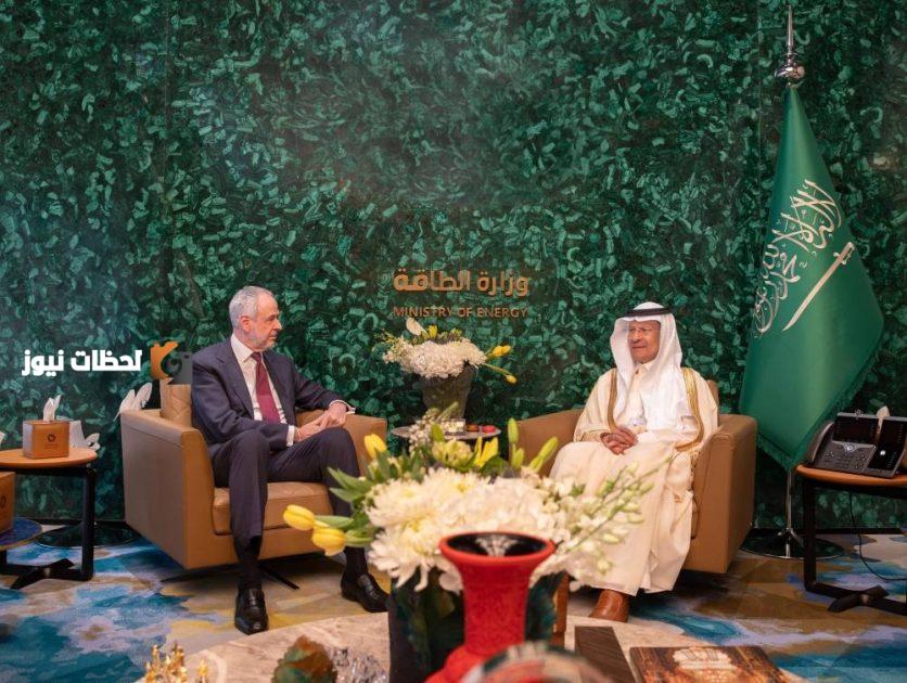 وزير الطاقة يلتقي الرئيس المعين لمؤتمر الأطراف لاتفاقية الأمم المتحدة الإطارية للتغير المناخي (COP30)