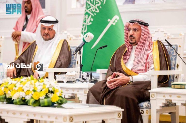 أمير القصيم يستقبل المشاركين في خدمة ضيوف الرحمن لموسم حج 1446هـ. (2)