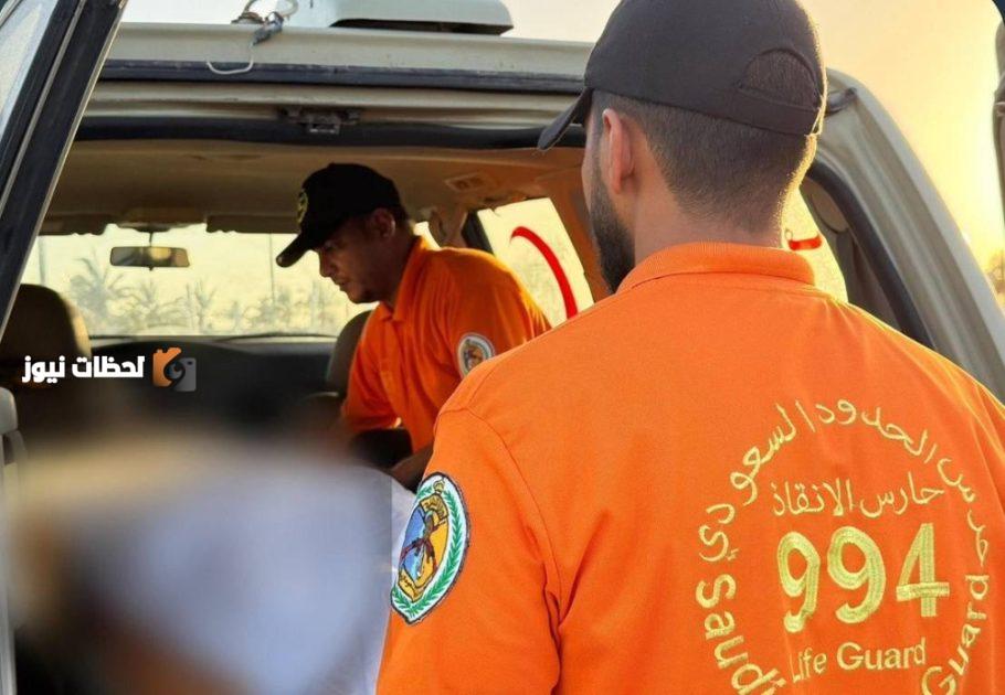 إنقاذ مواطن بالمدينة المنورة من الغرق أثناء السباحة بواسطة حرس الحدود