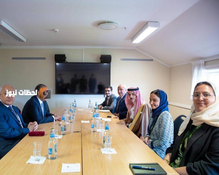 استعراض مستجدات غزة والضفة الغربية من قبل وزير الخارجية ونظيره المصري