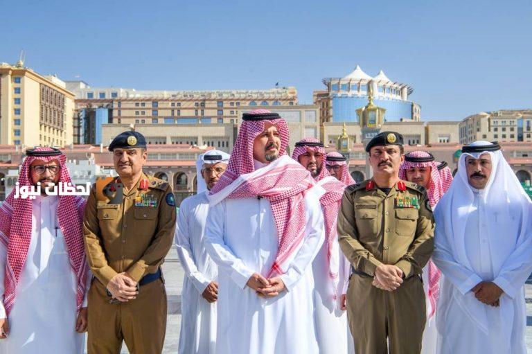 تحيات خادم الحرمين وولي العهد تتوجّه لرجال الأمن من سلمان بن سلطان