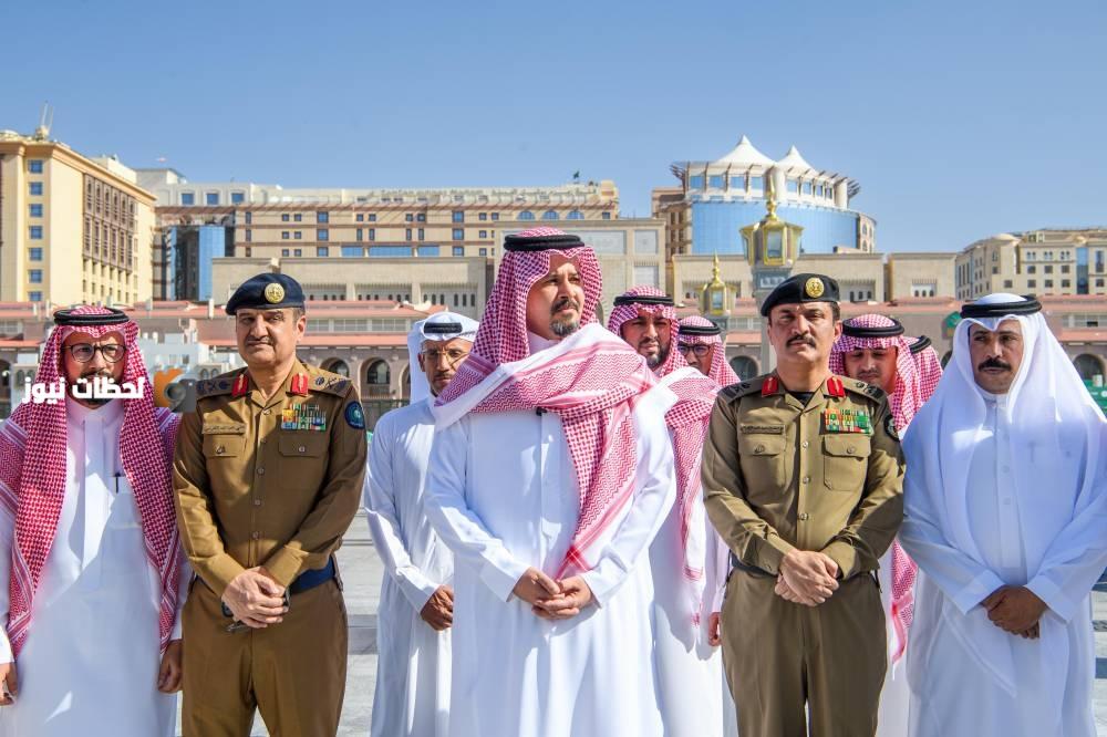 تحيات خادم الحرمين وولي العهد تتوجّه لرجال الأمن من سلمان بن سلطان