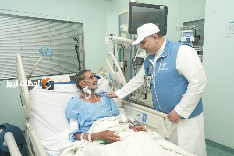 الحاج اليمني بعد تعافيه.