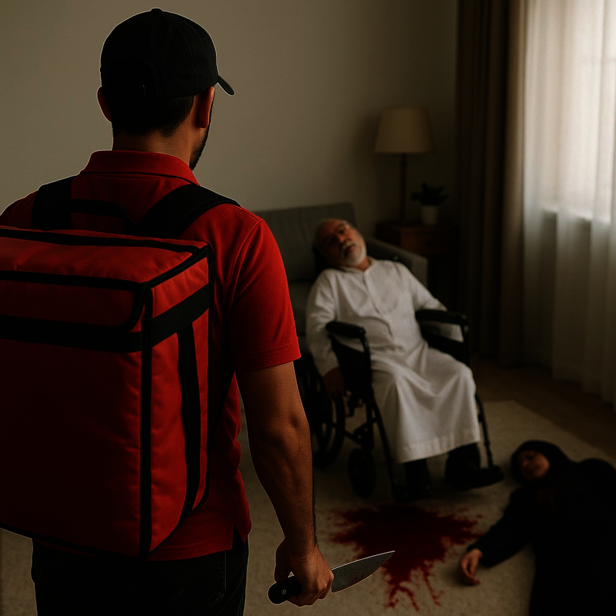 صورة محاكية للجريمة البشعة التي هزت السعودية.