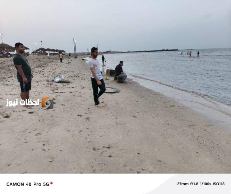 شواطئ الشقيق: وجهة مفضلة للجاليات في العيد