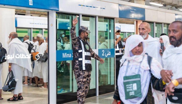 قطار المشاعر ينقل 11,130 راكبًا في الساعة خلال موسم الحج