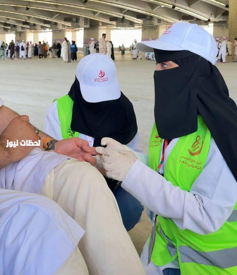 متطوعون يقدمون الإسعافات في المشاعر ب650 مشاركاً