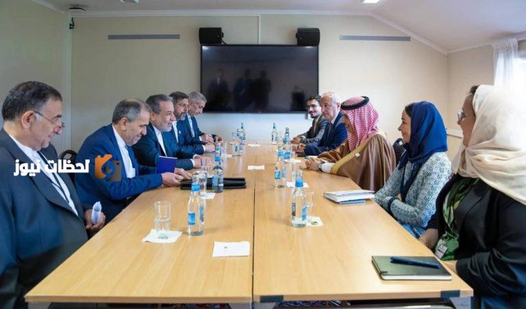 مناقشات حيوية بين وزير الخارجية ونظيره الإيراني حول المستجدات الإقليمية والدولية