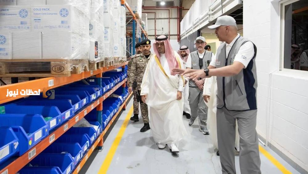 نائب أمير مكة يتفقد مقر نوبكو للأدوية والمستلزمات الطبية
