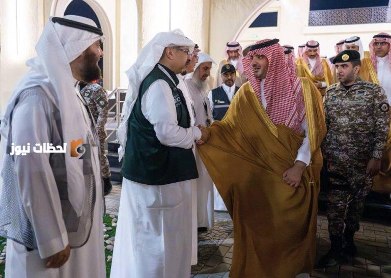 وزير الداخلية يراقب استعداد الجهات المعنية لاستقبال حجاج بيت الله الحرام في عرفات هذا العام