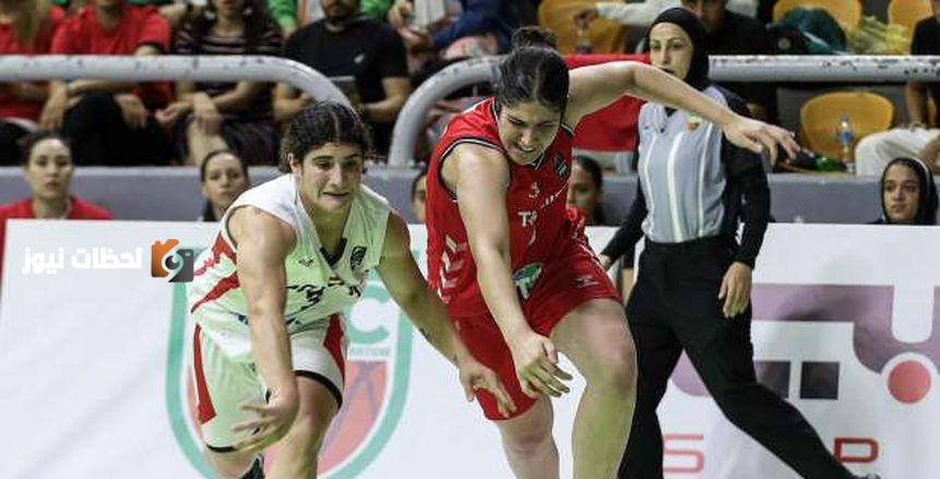 مصر تفوز على تونس وتتصدر الدور التمهيدي بالبطولة العربية لسيدات السلة