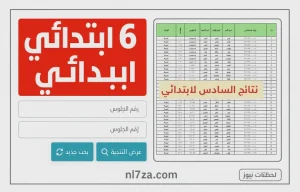 اعتراض نتائج السادس الابتدائي في محافظة كركوك 2025 بخطوات بسيطة ومتأكد منها اونلاين للحصول على الفرصة الجديدة.