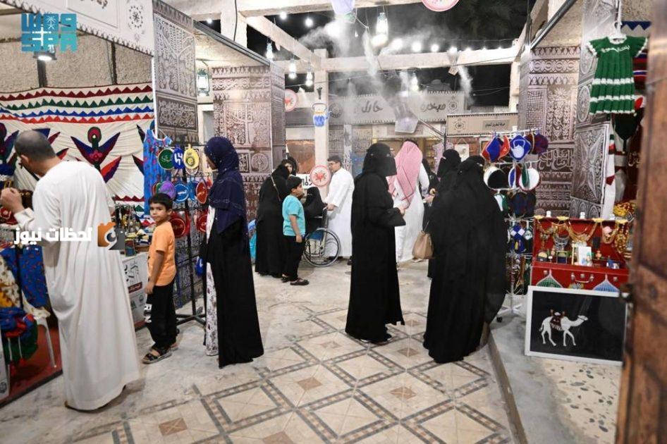 27 ألف زائر يتوافدون على بيت حائل