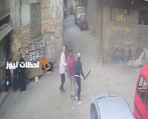 التعدي بسلاح أبيض