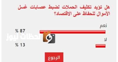 87% من القراء يطالبون بزيادة حملات مكافحة مافيا غسيل الأموال