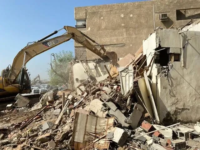 إزالة الأحياء في جدة