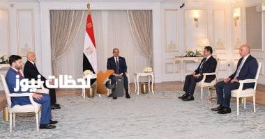 الرئيس السيسي يلتقي بالمستشار عقيلة صالح، رئيس مجلس النواب الليبي.. فيديو