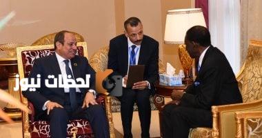 الرئيس السيسي يناقش تعزيز التعاون الثنائي مع رئيس غينيا الاستوائية