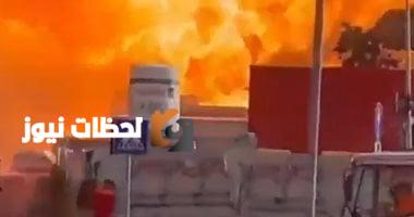 انفجار كبير في محطة وقود بروما يُصيب 8 أشخاص .. فيديو