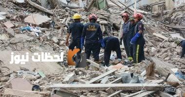 انهيار مبنى في العطارين والبحث عن مفقودين تحت الأنقاض في الإسكندرية (صور)