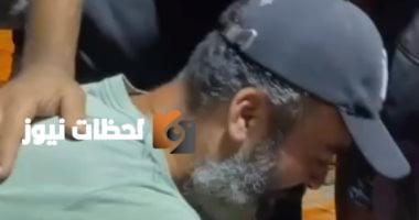 بحثاً عنه بين الشهداء.. فلسطيني يعيش فرحة إنقاذ شقيقه بدموع ممزوجة بالسعادة