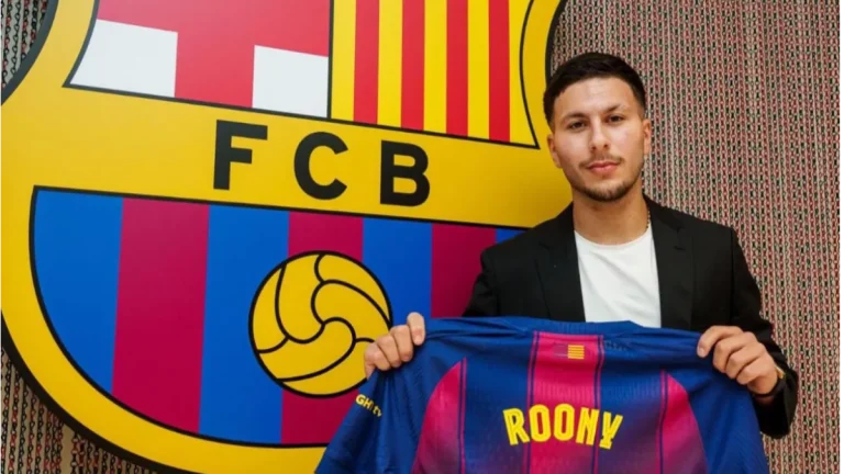 برشلونة يعلن توقيع "روني باردجي" لمدة 4 سنوات