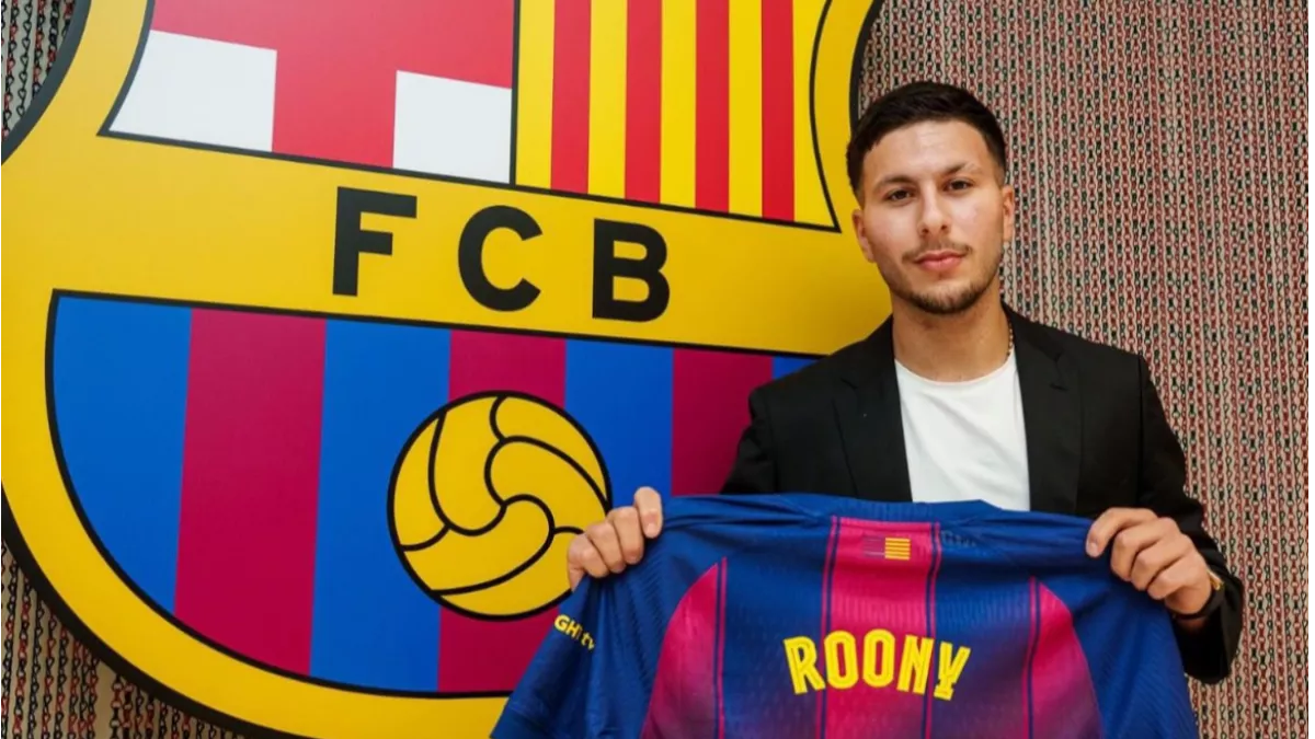 برشلونة يعلن توقيع "روني باردجي" لمدة 4 سنوات