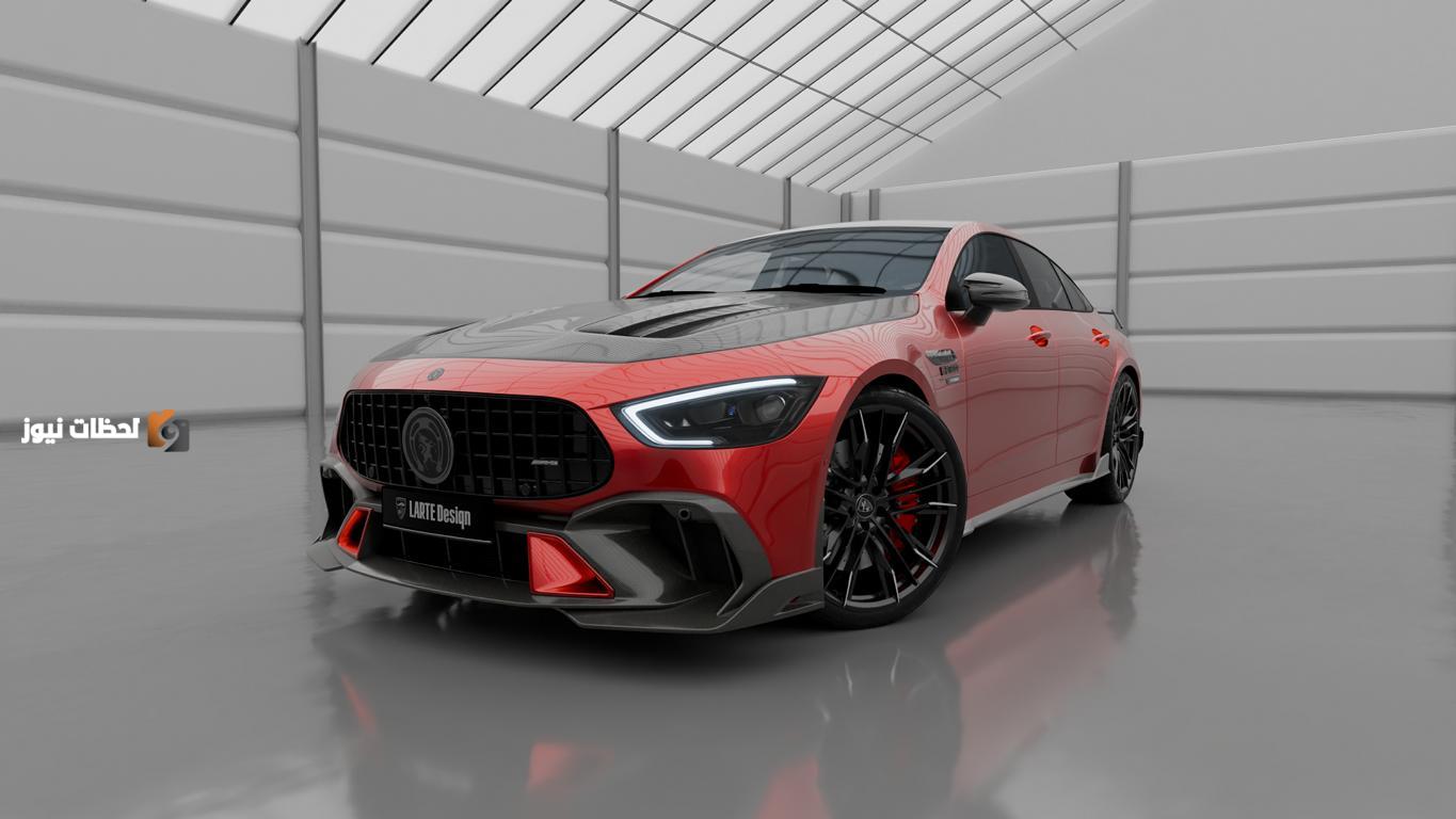 تطورات تصميم جديدة من لارته ديزاين لمرسيدس AMG GT باعدادات جريئة ورائعة