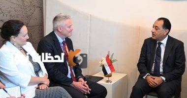 رئيس الوزراء يجتمع مع الأمين العام لمنظمة التعاون الاقتصادي والتنمية