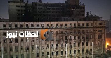 رجال الإطفاء يتمكنون من السيطرة على حريق محدود اندلع مجددًا بسنترال رمسيس