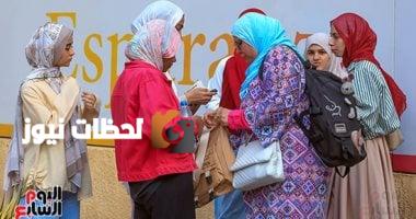 طلاب الثانوي العام يشرعون في اختبارات الأحياء والرياضيات والإحصاء