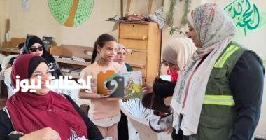 قافلة متكاملة لخدمات المياه والصرف الصحي في مدينة البدرشين.. صور