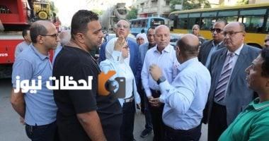 محافظ القاهرة يتابع أعمال ترميم سنترال رمسيس خلال جولة تفقدية.. صور