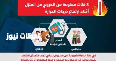 وزارة الصحة تنبه ثلاث فئات لتوخي الحذر عند ارتفاع درجات الحرارة
