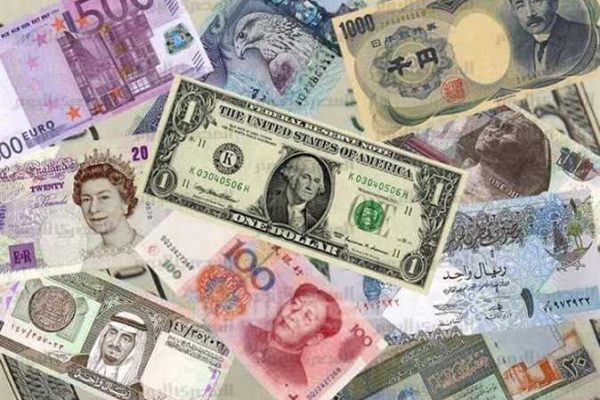 استقرار أسعار العملات الأجنبية والعربية