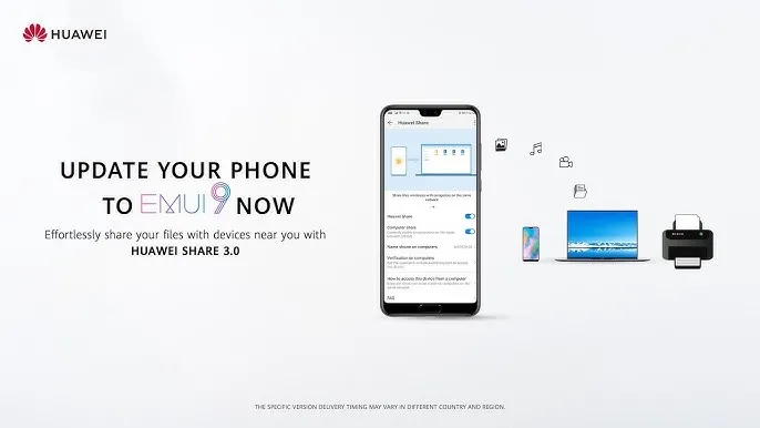 تقنية Huawei Share