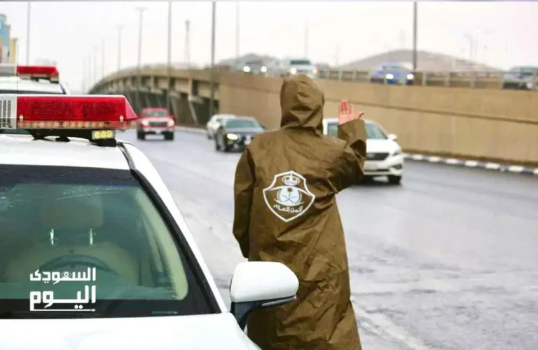 نصائح من المرور السعودي أثناء هطول الأمطار