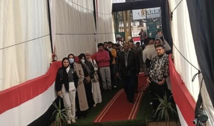 ازدحام كبير في مراكز الاقتراع بالمنوفية مع استمرار التصويت في