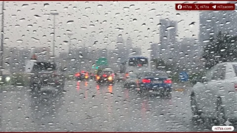 أمطار رعدية