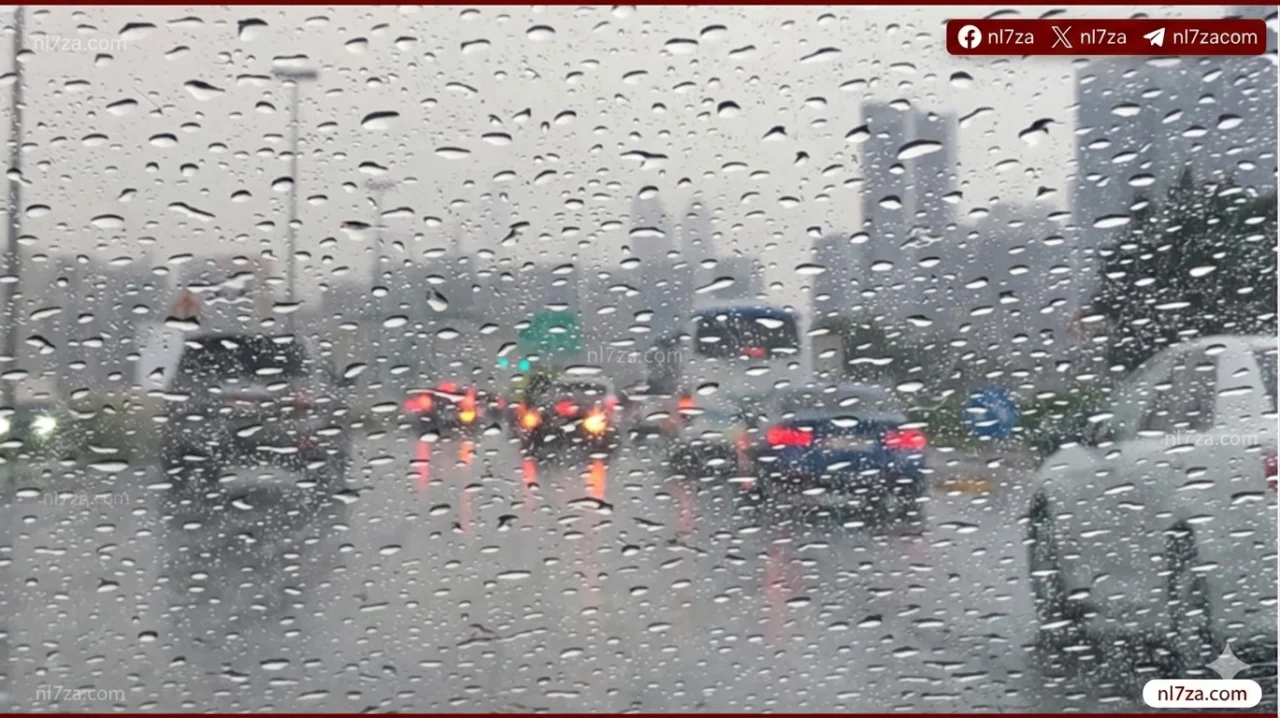 أمطار رعدية