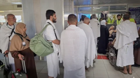 أولى رحلات الحجاج