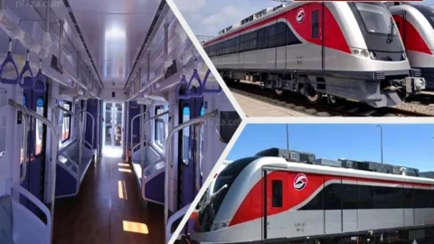 القطار الكهربائي LRT،