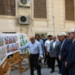 تفقد رئيس الوزراء شارع الفن بوسط البلد خلال جولة لإحياء القاهرة التاريخية